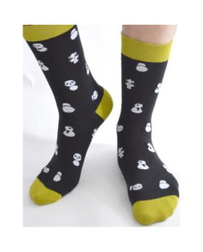Chaussettes Emojis Panda Ludiques