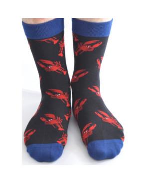 Chaussettes-les-petits-caprices-homards-rouges-face