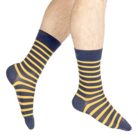 chaussettes-en-soie-Berthe-aux-grands-pieds-homme-BAGSEH-Marine-2