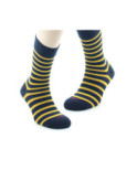 Chaussettes en Soie Berthe aux grands Pieds Rayures