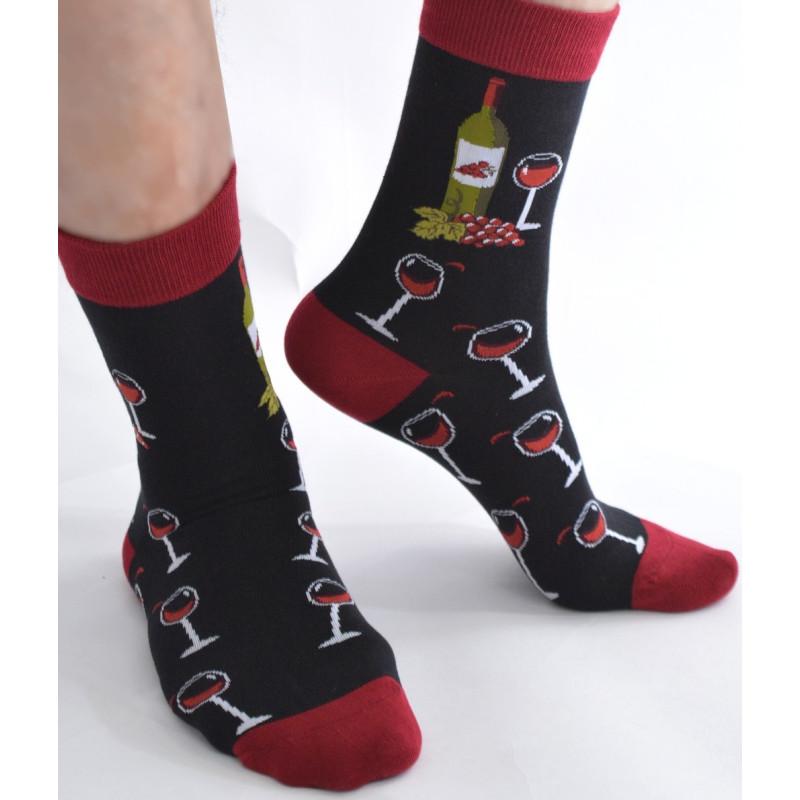 Chaussettes Vignes et Vin Sommelier