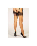 Bas nylon Cervin séduction couture Bicolore