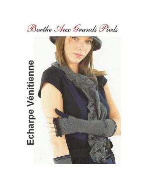 Echarpe Venitienne retro Berthe aux Grands Pieds