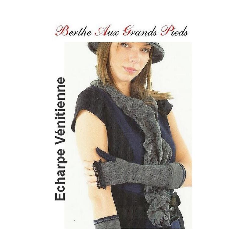 Echarpe Venitienne retro Berthe aux Grands Pieds