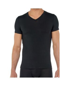 T shirt Col V Tencel