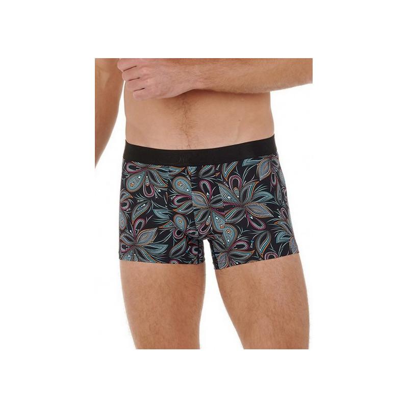 Boxer Hom Imprimé Mario à Fleurs