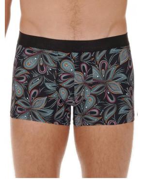 Boxer Hom Imprimé Mario à Fleurs