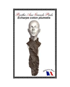  Echarpe Venitienne retro Berthe aux Grands Pieds marine