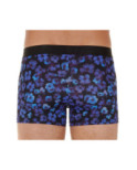 Boxer Hom Will Imprimé Fleurs Bleues