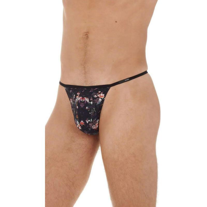String Hom Imprimé Fleuri Sebastian