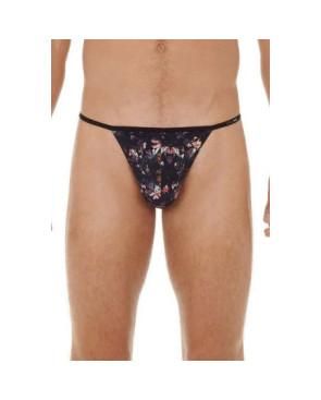 String Hom Imprimé Fleuri Sebastian