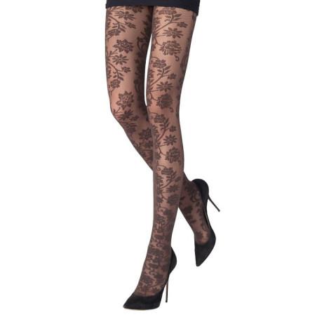 Collant Emilio Cavallini Dentelle Magnolia