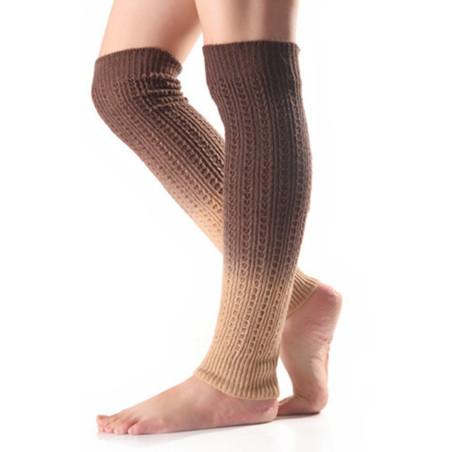 Guêtres Laine Mohair tendance dégradée