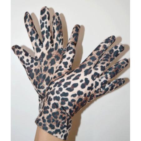 Gants imprimé Léopard Caprices Ixli