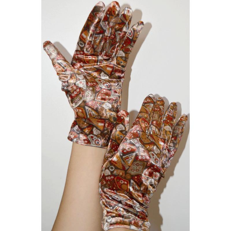 Gants Ixli  Puzzle Fantasmino Caprices Orange