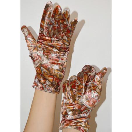 Gants Ixli  Puzzle Fantasmino Caprices Orange