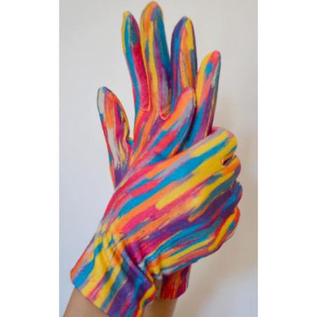 Gants Ixli Kirina Vagues Arc en ciel Feu Caprices