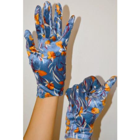 Gants Ixli Lavinia imprimé Bouquets Caprices