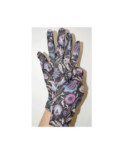 Gants Ixli lucinda Fleuris Noir et roses