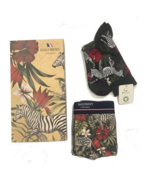 Boxer-dagobert-coton-bio-Zebre-coffret-avec-chaussettesjpg