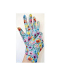 Gants Polaire imprimé Fleurs Ophélia