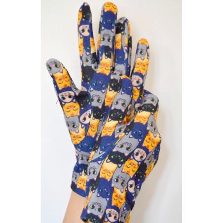 Gants Ixli Smily Cats Caprices Jaune