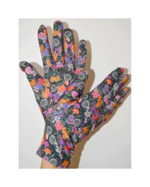 Collant Fil de joie bouquet de fleurs et dentelle