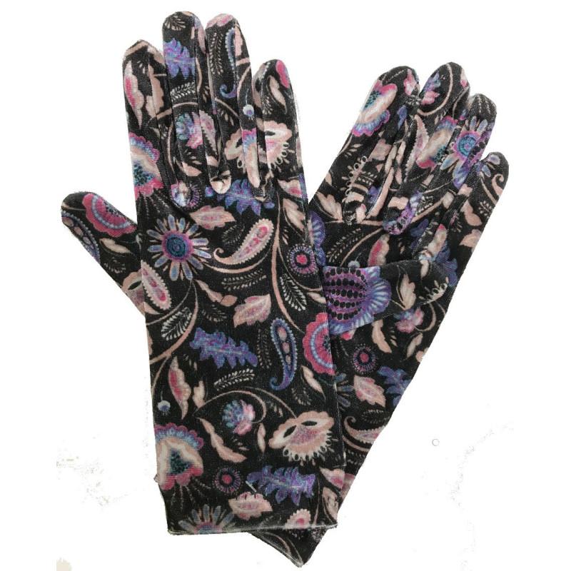 Gants en Velours Lucinda imprimé Caprices