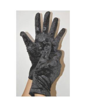 Gants Ixli Velours dentelle Flockée Maggy Caprices