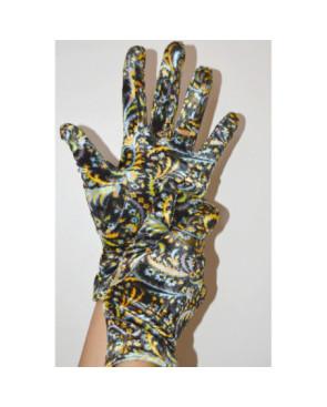 Gants Ixli imprimé Morgana noir Caprices