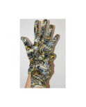 Gants Ixli imprimé Morgana noir Caprices