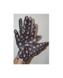 Gants Velours imprimé Olivia Psychédéliques
