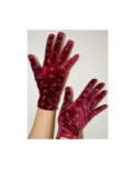 Gants velours imprimé Romantic Velvet
