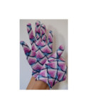 Gants Ixli  Velours imprimé Youki Roses Caprices
