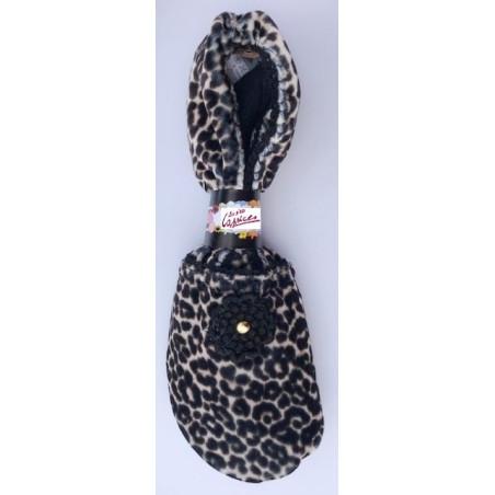 Chausson de voyage tendance Fauve Caprices
