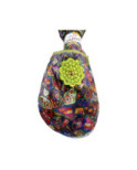 Chausson De voyage en tissu Puzzle Psychédélique Caprices