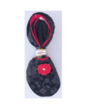 Chaussons de Voyage Maggy dentelle flockée Caprices