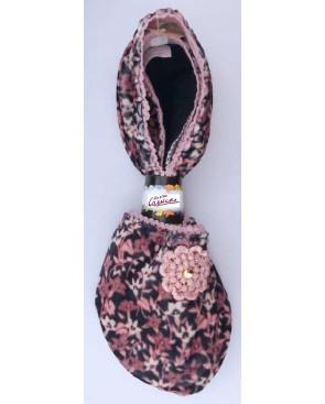 chausson-coréen-polaire-lpc-rosalie-pink-vintage