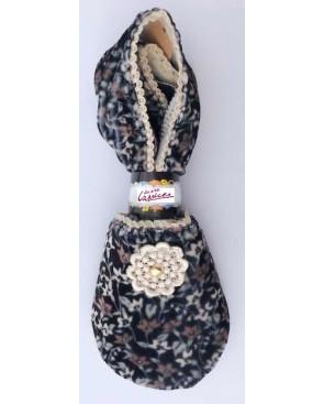 Chausson Polaire Rosalie Petites Fleurs