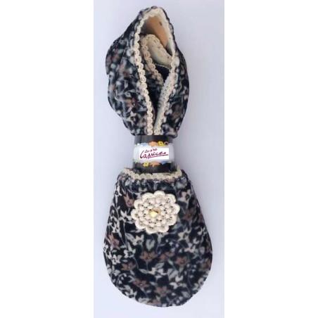 Chausson Polaire Rosalie Petites Fleurs