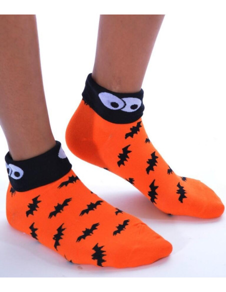 Chaussettes D'halloween chauve souris
