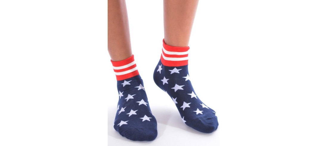Chaussettes D'halloween capitaine america