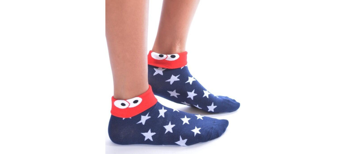 Chaussettes D'halloween etoiles rigolotes