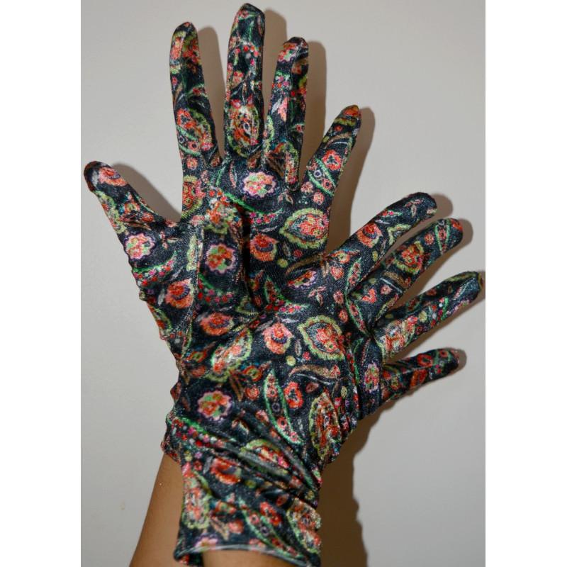 Gants Ixli Velours Imprimé Zelina Caprices