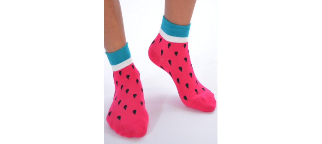 Chaussettes D'halloween monstres roses