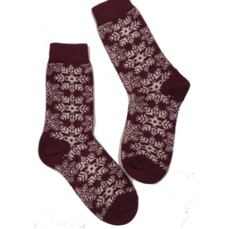 Chaussette Laine et Cachemire tendance Norvégienne