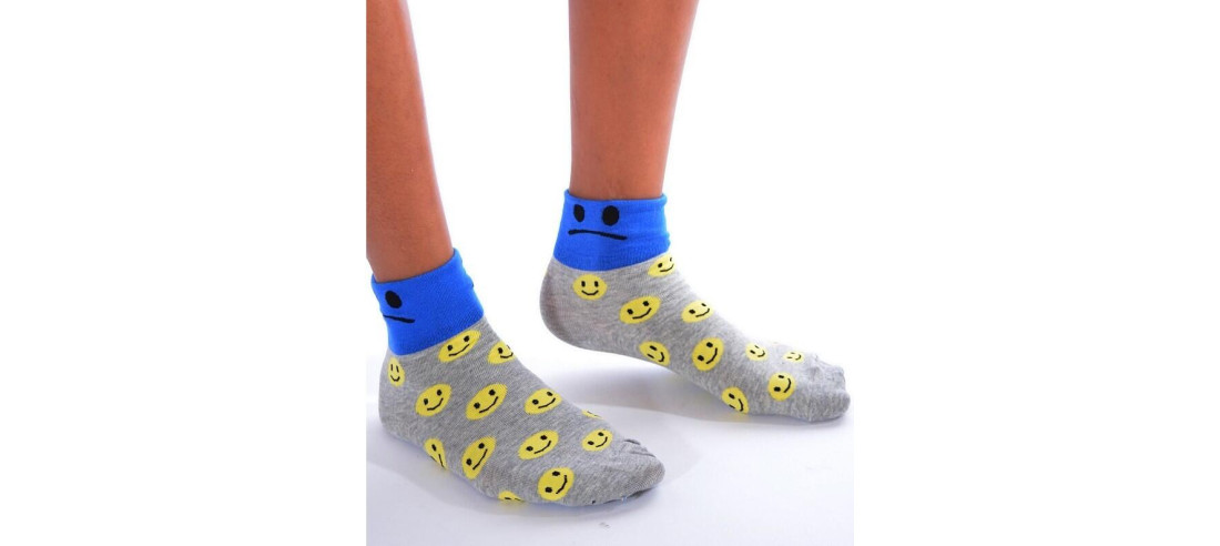 Chaussettes D'halloween smileys
