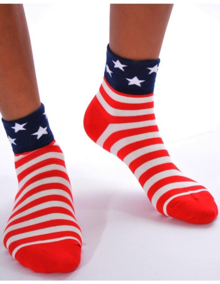 Chaussettes D'halloween rayures étoilées