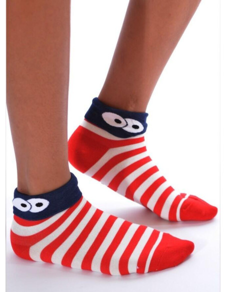 Chaussettes D'halloween rayures rigolotes