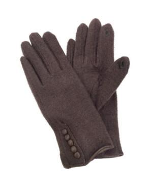 Gants-tactile-feutres-de-laine-boutonniére-MCBURN-marron